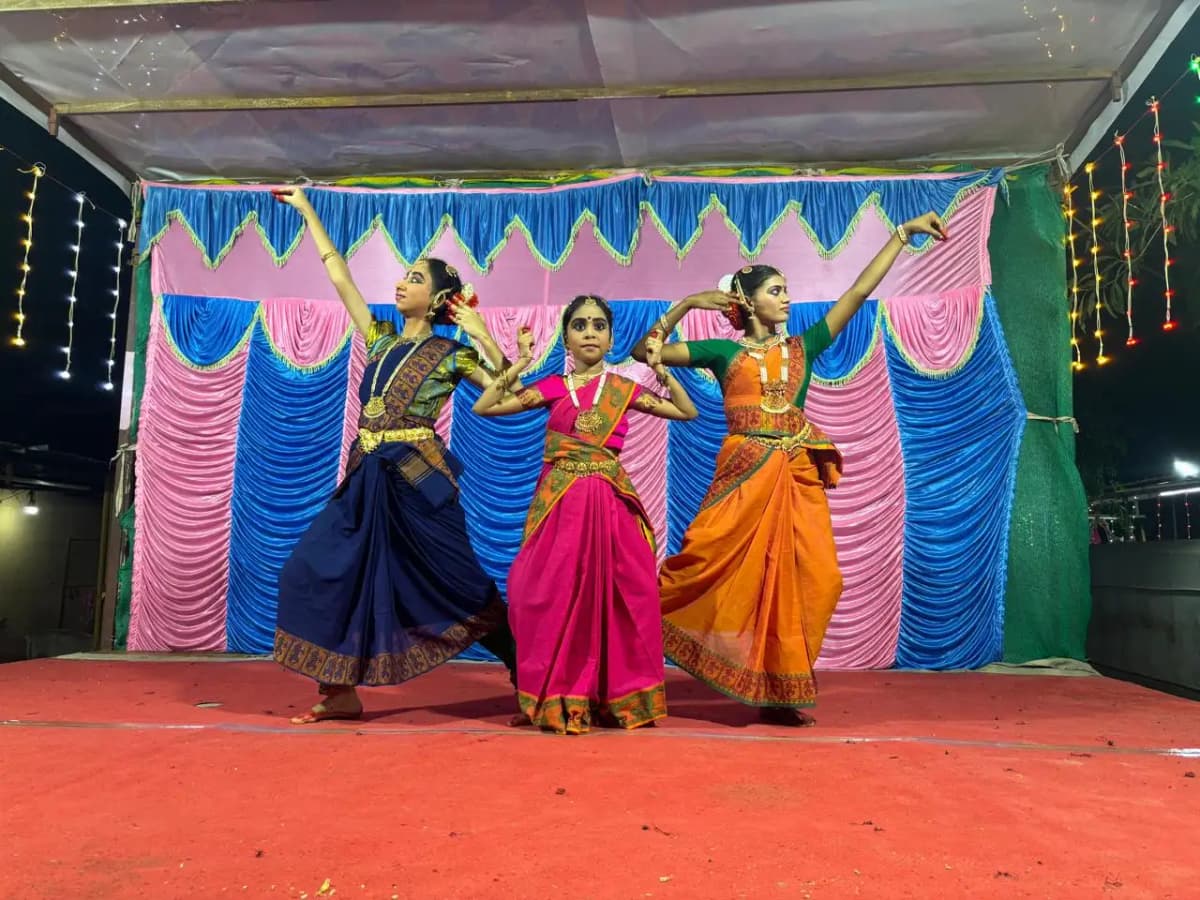 Students in costume