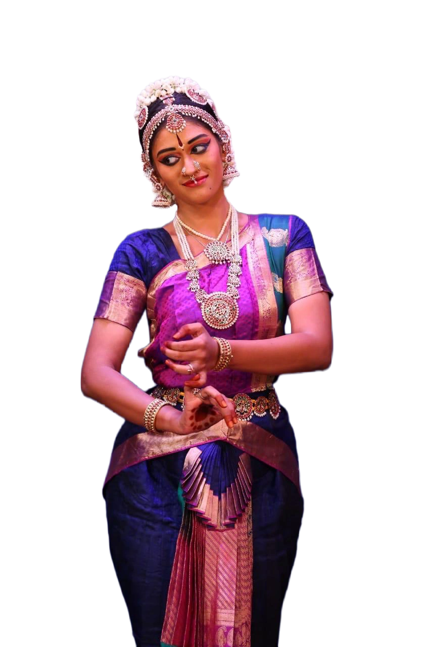 Bharatanatyam pose – Sri Tala Hamsa Academy
