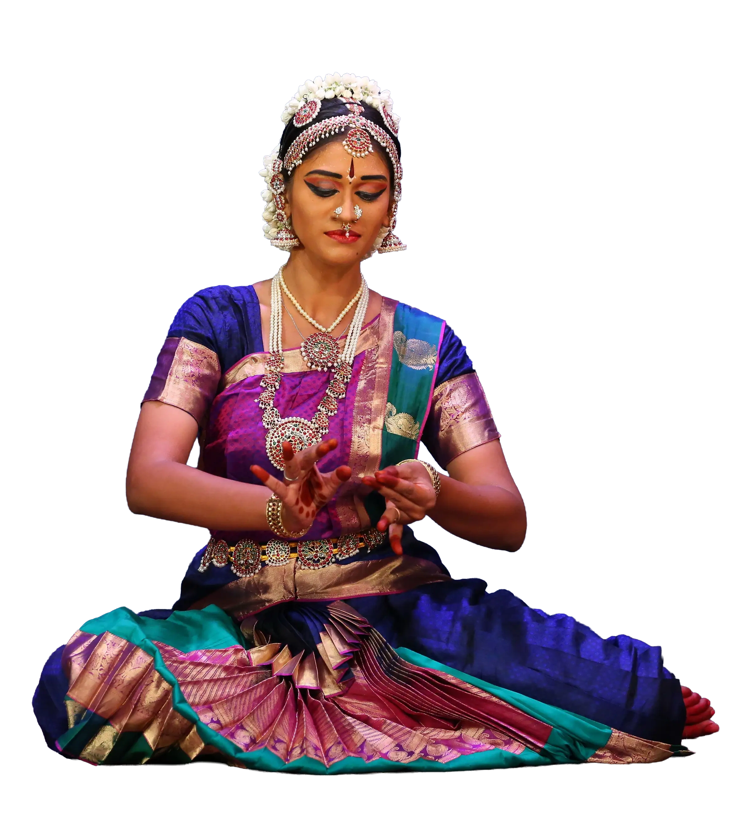 Bharatanatyam pose – Sri Tala Hamsa Academy